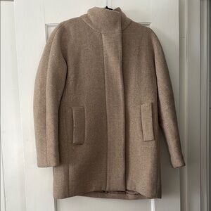 Jcrew women’s Tan Wool Coat
